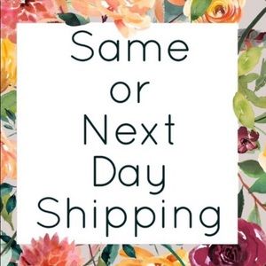 Same day shipping *